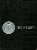 McKinley High School 1968 yearbook cover photo