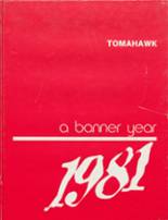 Tecumseh High School 1981 yearbook cover photo