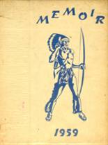 1959 Newtown High School Yearbook from Sandy hook, Connecticut cover image