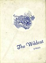 John J. Wright Consolidated School 1966 yearbook cover photo