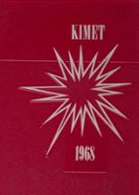 Kimberly High School 1968 yearbook cover photo