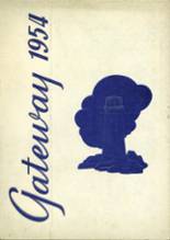 Woodlawn High School 1954 yearbook cover photo