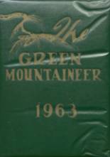 Otter Valley Union High School 1963 yearbook cover photo