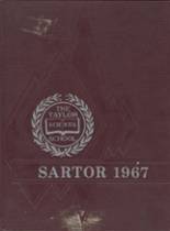 Taylor School 1967 yearbook cover photo