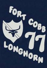 Ft. Cobb High School 1977 yearbook cover photo