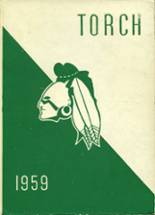 Western Michigan Christian High School 1959 yearbook cover photo