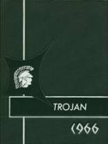 Troy High School 1966 yearbook cover photo