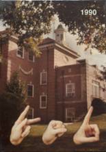 Kansas State School for the Deaf 1990 yearbook cover photo