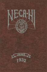 New Castle High School 1932 yearbook cover photo