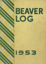 Beaver Dam High School 1953 yearbook cover photo