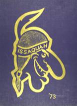 Issaquah High School 1973 yearbook cover photo