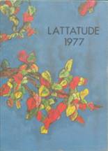 Latta High School 1977 yearbook cover photo