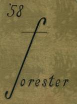 Forest Lake High School 1958 yearbook cover photo