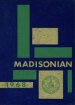 Madison High School 1968 yearbook cover photo