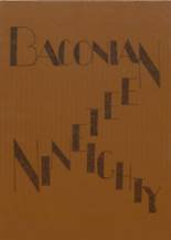 Bacon Academy 1980 yearbook cover photo