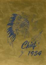 1954 Banks High School Yearbook from Banks, Oregon cover image