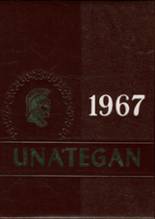 Unatego High School 1967 yearbook cover photo