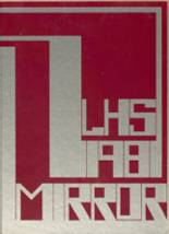 1981 Louisville High School Yearbook from Louisville, Mississippi cover image