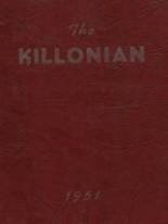 Killingly High School 1951 yearbook cover photo