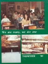 Pius X High School 1980 yearbook cover photo