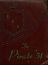 Granbury High School 1951 yearbook cover photo
