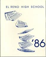 El Reno High School 1986 yearbook cover photo