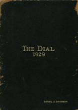 The Hill School 1929 yearbook cover photo