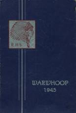 Reardan High School 1945 yearbook cover photo