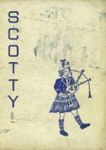 Scottsville High School 1949 yearbook cover photo