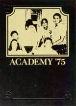 St. Joseph's Academy 1975 yearbook cover photo