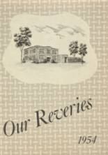 Melrose-Mindoro High School 1954 yearbook cover photo
