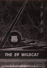 Wathena High School 1959 yearbook cover photo