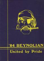 Reynoldsburg High School 1984 yearbook cover photo