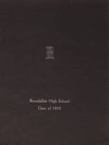 1935 Broadalbin High School Yearbook from Broadalbin, New York cover image