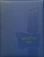 Kensington High School 1954 yearbook cover photo