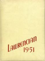 Lawrence Academy 1951 yearbook cover photo