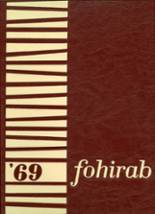 Fostoria High School 1969 yearbook cover photo