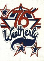 Weatherly High School 1976 yearbook cover photo