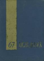 1967 Highland High School Yearbook from Albuquerque, New Mexico cover image