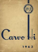 Carver Vocational-Technical High School 454 1963 yearbook cover photo