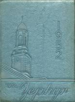 West End High School 1952 yearbook cover photo