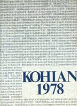 Kohler High School 1978 yearbook cover photo