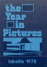 Silver Lake High School 1978 yearbook cover photo