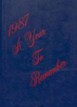 1987 Gracemont High School Yearbook from Gracemont, Oklahoma cover image