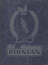 Pius Xi High School 1946 yearbook cover photo