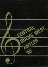 Central Bucks West High School 1980 yearbook cover photo