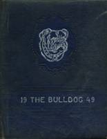 Bartlett High School 1949 yearbook cover photo