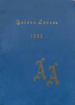 Assumption Academy 1952 yearbook cover photo