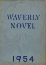 Waverly High School 1954 yearbook cover photo
