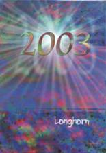 Faith High School 2003 yearbook cover photo